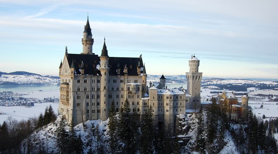 замок Нойшванштайн Schloss Neuschwanstein